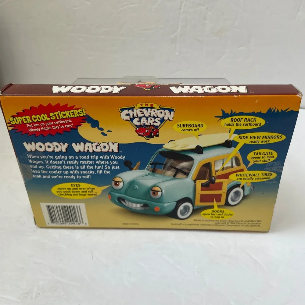 FOUR NEW IN BOX VINTAGE THE CHEVRON CARS 1997-1999